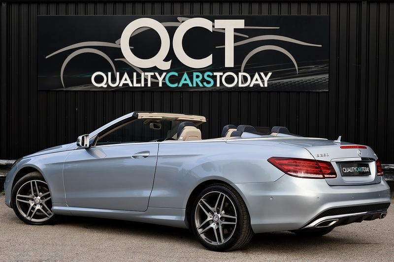 Mercedes-Benz E250 CDI AMG Sport Convertible Rare Spec + Blue Roof + Air Scarf + Heated Seats + Reverse Cam Image 8
