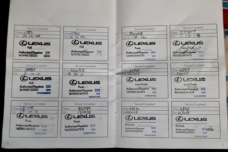 Lexus IS 250 SE-L 1 Former Keeper + 18 Lexus Main Dealer Services Image 45