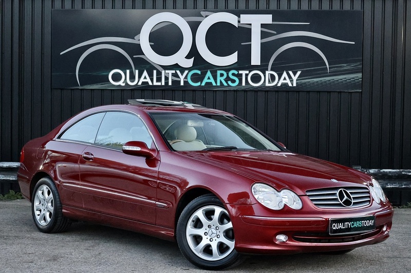 Mercedes-Benz CLK 200 Elegance Amber Red + Exceptional Condition Image 0