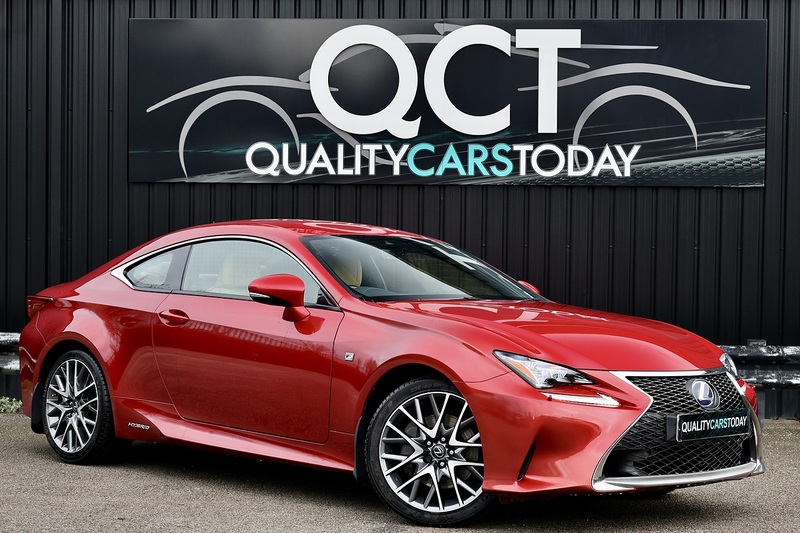 Lexus RC 300h F Sport Full Lexus Main Dealer History + Lexus Warranty* Image 0