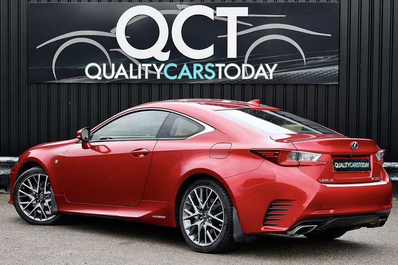 Lexus RC 300h F Sport Full Lexus Main Dealer History + Lexus Warranty* Image 5