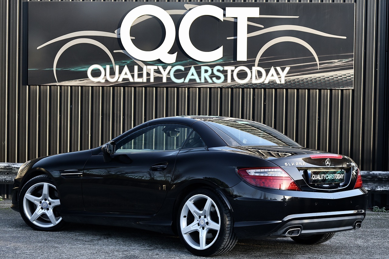Mercedes-Benz SLK 250 CDI AMG Sport Pano Roof + Air Scarf + Heated Seats + Sat Nav - Large 7