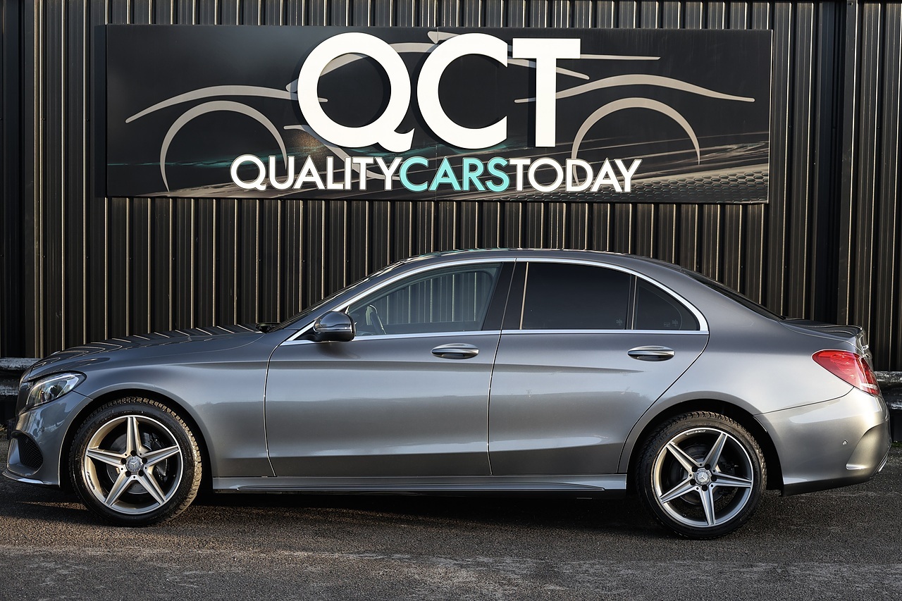 Mercedes-Benz C220d 4Matic AMG Line Rare 4Matic + Sat Nav + Reverse Camera - Large 1