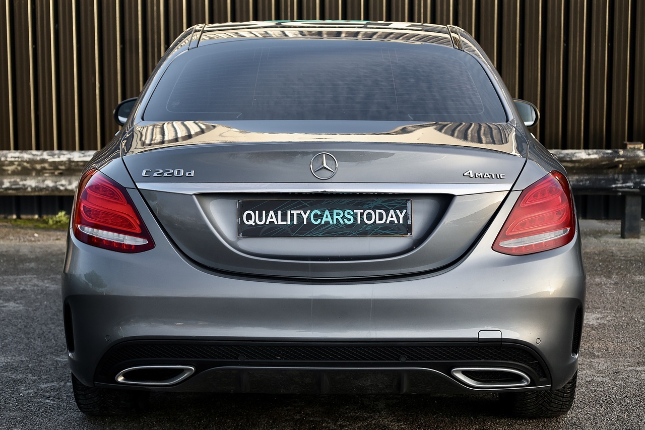 Mercedes-Benz C220d 4Matic AMG Line Rare 4Matic + Sat Nav + Reverse Camera - Large 4
