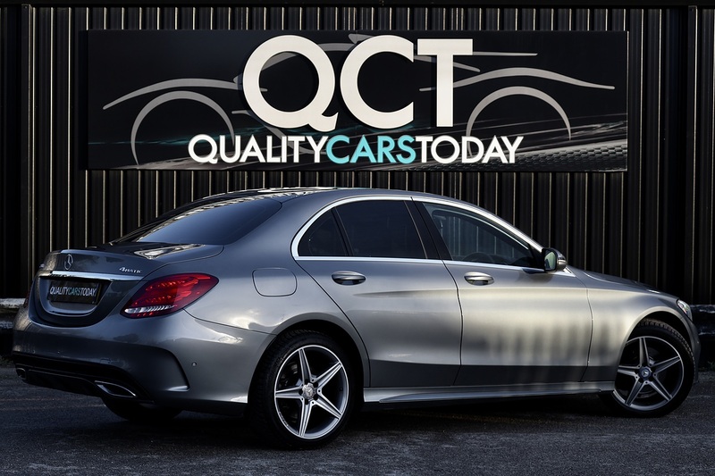 Mercedes-Benz C220d 4Matic AMG Line Rare 4Matic + Sat Nav + Reverse Camera Image 9