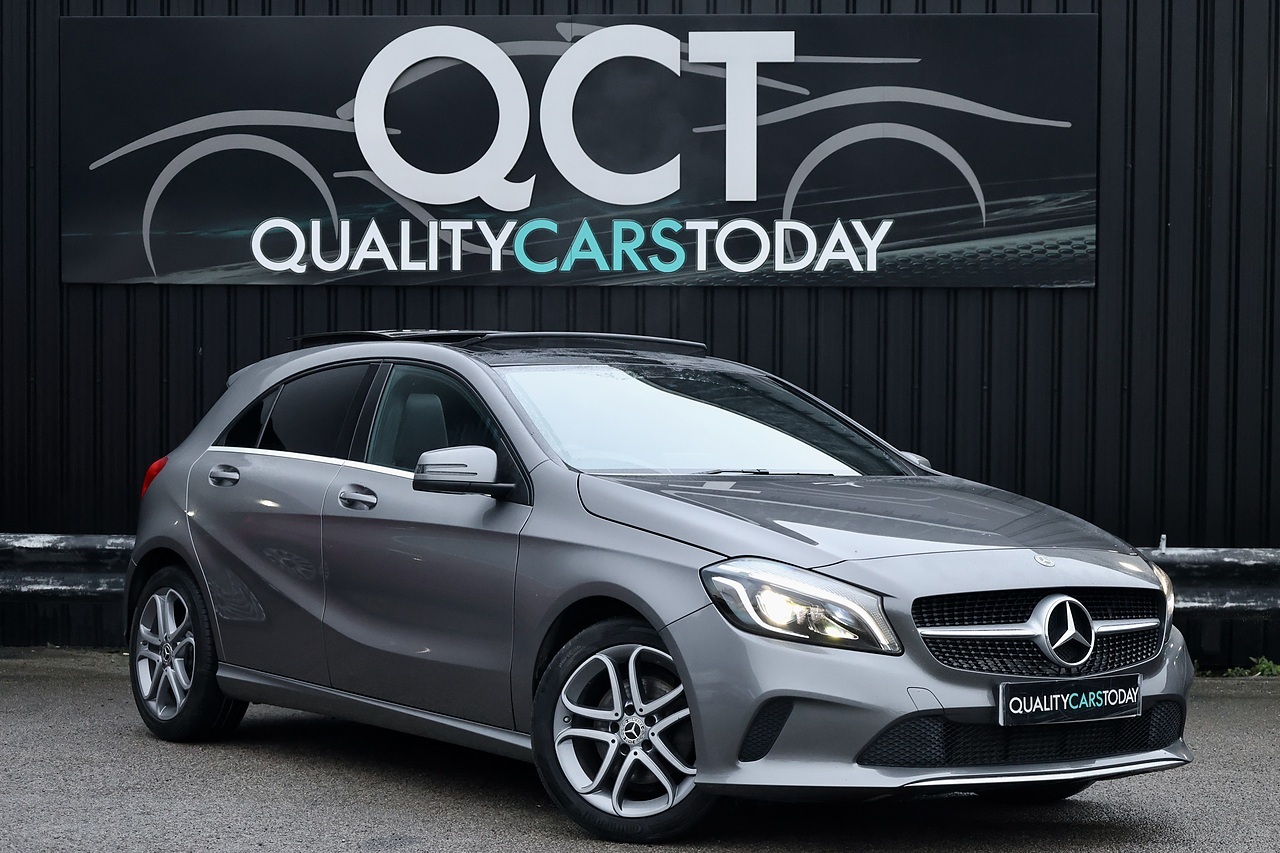 Mercedes-Benz A180 Sport Edition Plus 1 Former Keeper + Pano Roof + Sat Nav + Heated Seats - Large 0