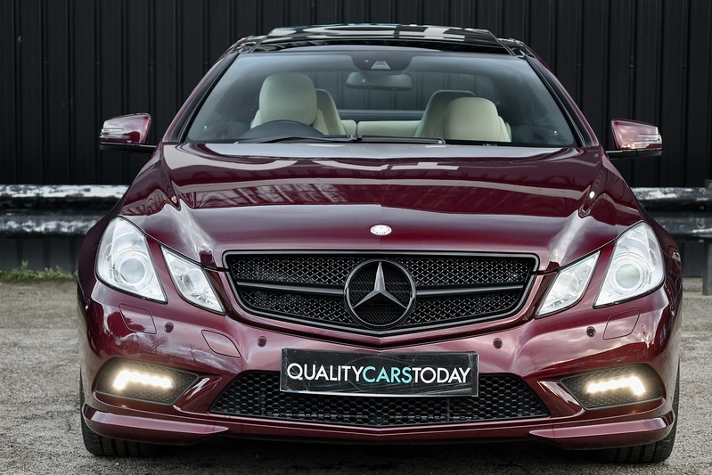 Mercedes-Benz E500 Sport Coupe Full Mercedes Main Dealer + Designo Paint + Pano Roof Image 3