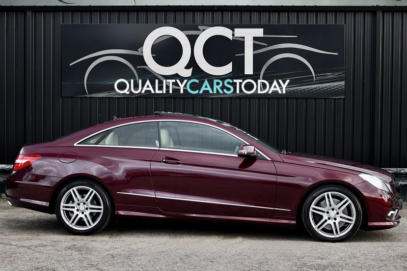 Mercedes-Benz E500 Sport Coupe Full Mercedes Main Dealer + Designo Paint + Pano Roof Image 6