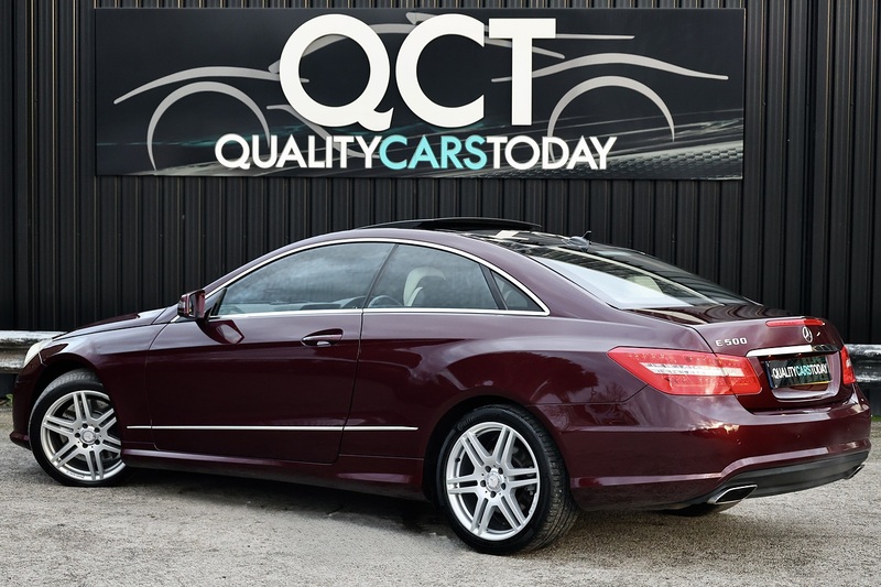 Mercedes-Benz E500 Sport Coupe Full Mercedes Main Dealer + Designo Paint + Pano Roof Image 1