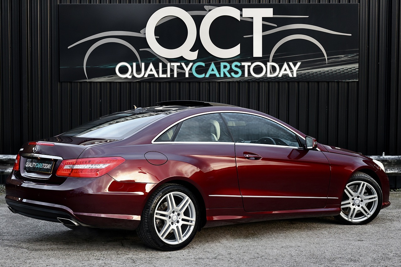 Mercedes-Benz E500 Sport Coupe Full Mercedes Main Dealer + Designo Paint + Pano Roof - Large 8