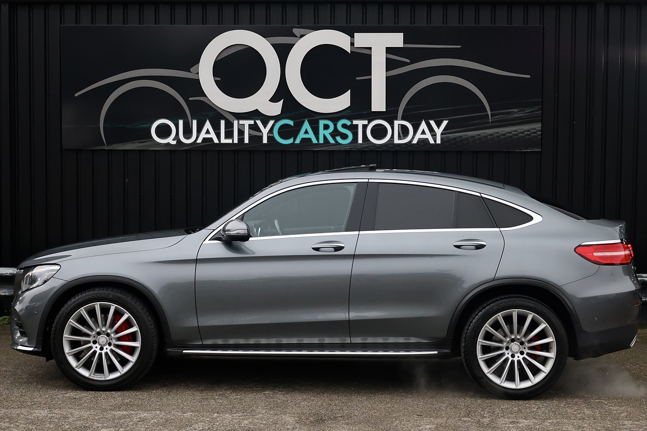 Mercedes-Benz GLC 220d AMG Line Premium Coupe 2 Former Keepers + Full Service History + Sunrood - Large 1