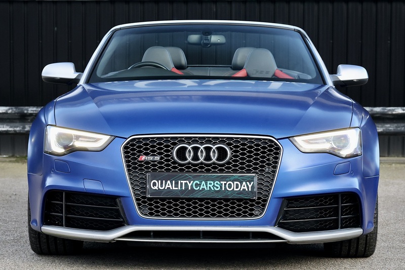 Audi RS5 Convertible  Limited Edition Matte Speang Blue + Carbon Seats + Carbon Engine bay + Very Limited  Edition Image 3