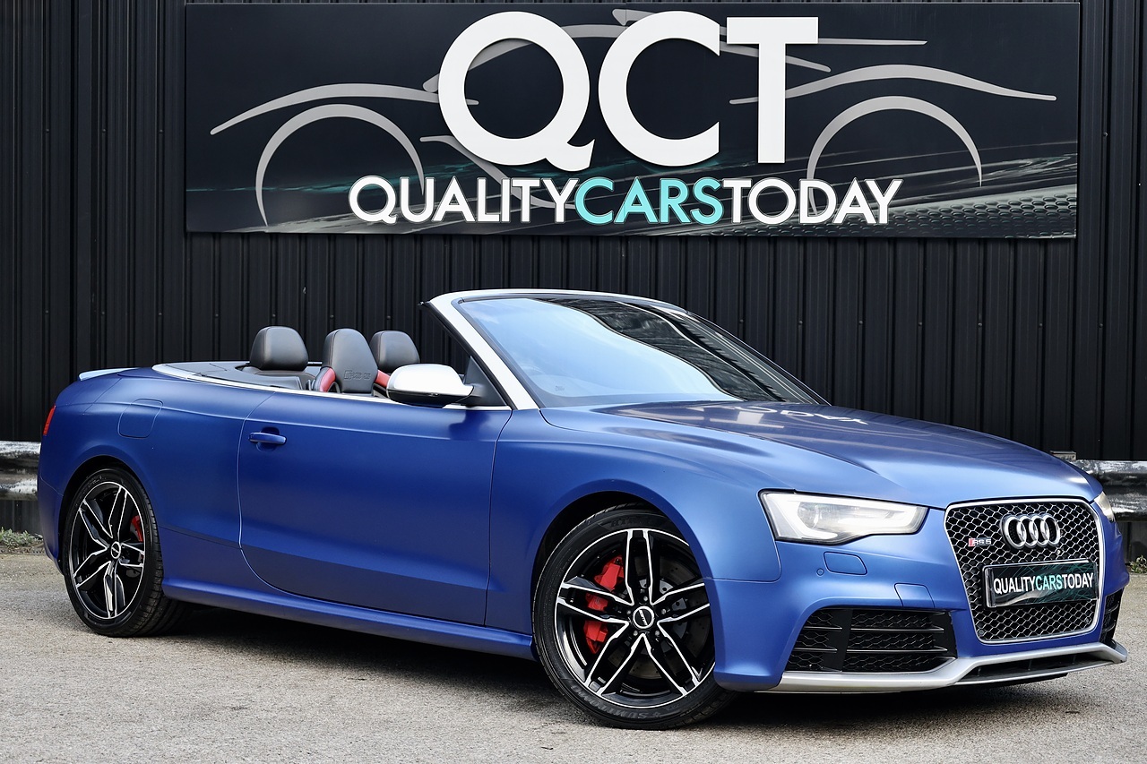 Audi RS5 Convertible  Limited Edition Matte Speang Blue + Carbon Seats + Carbon Engine bay + Very Limited  Edition - Large 0