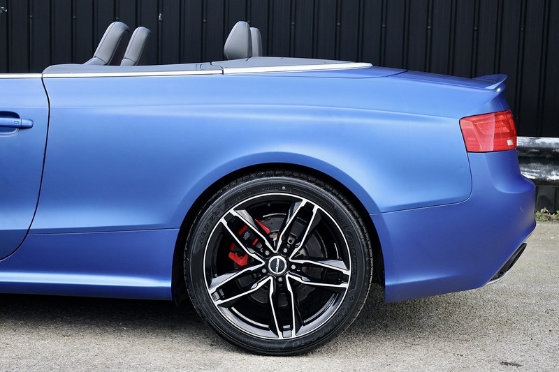 Audi RS5 Convertible  Limited Edition Matte Speang Blue + Carbon Seats + Carbon Engine bay + Very Limited  Edition Image 30