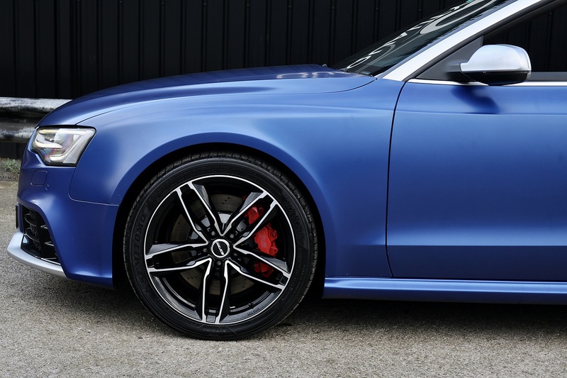 Audi RS5 Convertible  Limited Edition Matte Speang Blue + Carbon Seats + Carbon Engine bay + Very Limited  Edition Image 29