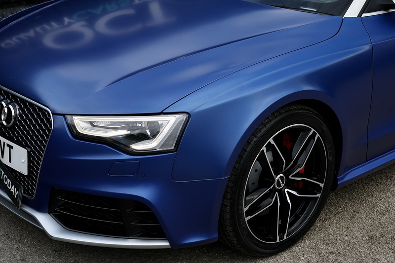 Audi RS5 Convertible  Limited Edition Matte Speang Blue + Carbon Seats + Carbon Engine bay + Very Limited  Edition Image 28