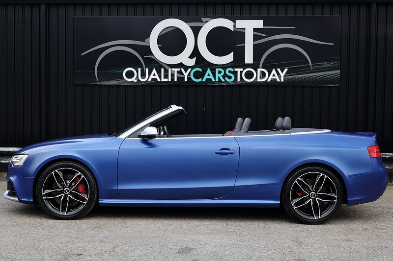 Audi RS5 Convertible  Limited Edition Matte Speang Blue + Carbon Seats + Carbon Engine bay + Very Limited  Edition Image 1