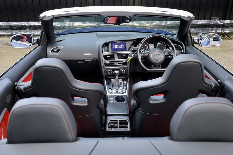 Audi RS5 Convertible  Limited Edition Matte Speang Blue + Carbon Seats + Carbon Engine bay + Very Limited  Edition Image 34