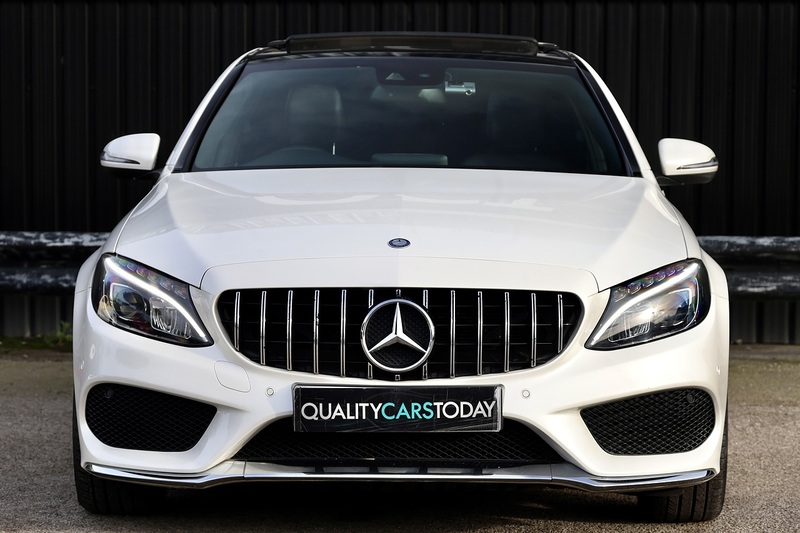 Mercedes-Benz C220d AMG Line Prem+ 2 Former Keepers + Full Service History + High Spec Image 3