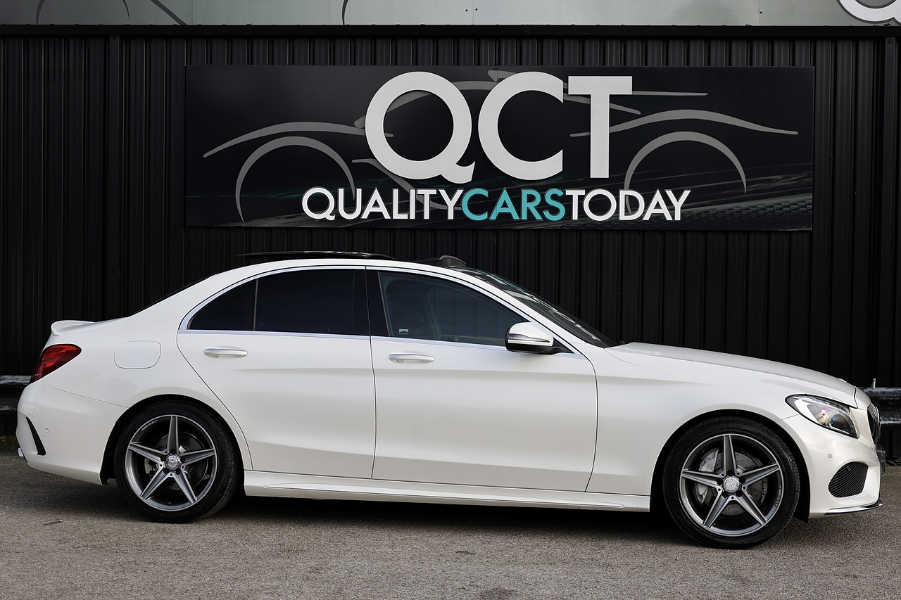 Mercedes-Benz C220d AMG Line Prem+ 2 Former Keepers + Full Service History + High Spec - Large 5