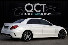 Mercedes-Benz C220d AMG Line Prem+ 2 Former Keepers + Full Service History + High Spec - Thumb 12