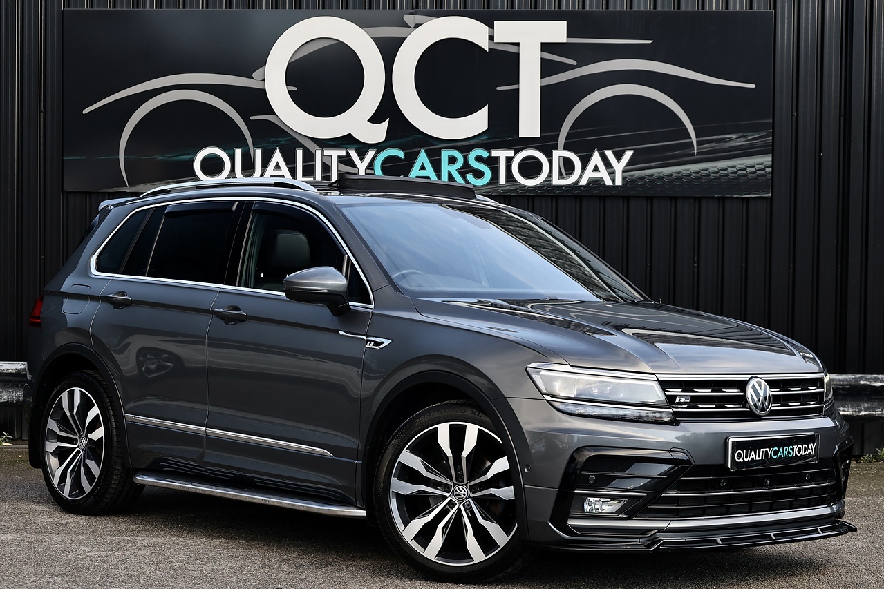 Volkswagen Tiguan R-Line 2 Former Keepers + Full Service History + Pano Roof + Full Leather - Large 0