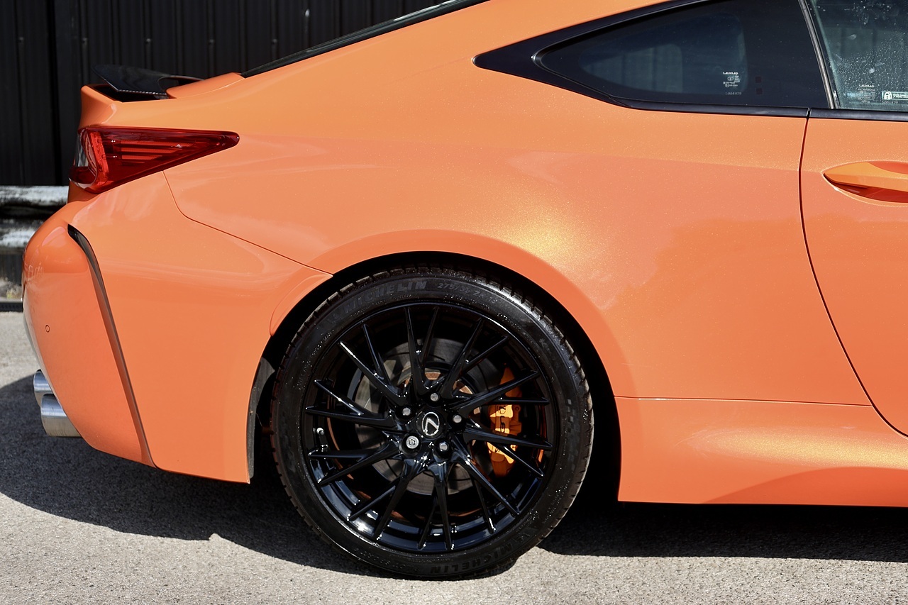 Lexus RC F Carbon Edition Full Lexus Main Dealer + Solar Flare Orange + Very Rare - Large 14