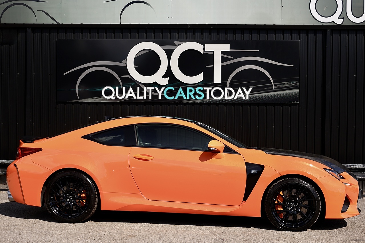 Lexus RC F Carbon Edition Full Lexus Main Dealer + Solar Flare Orange + Very Rare - Large 5