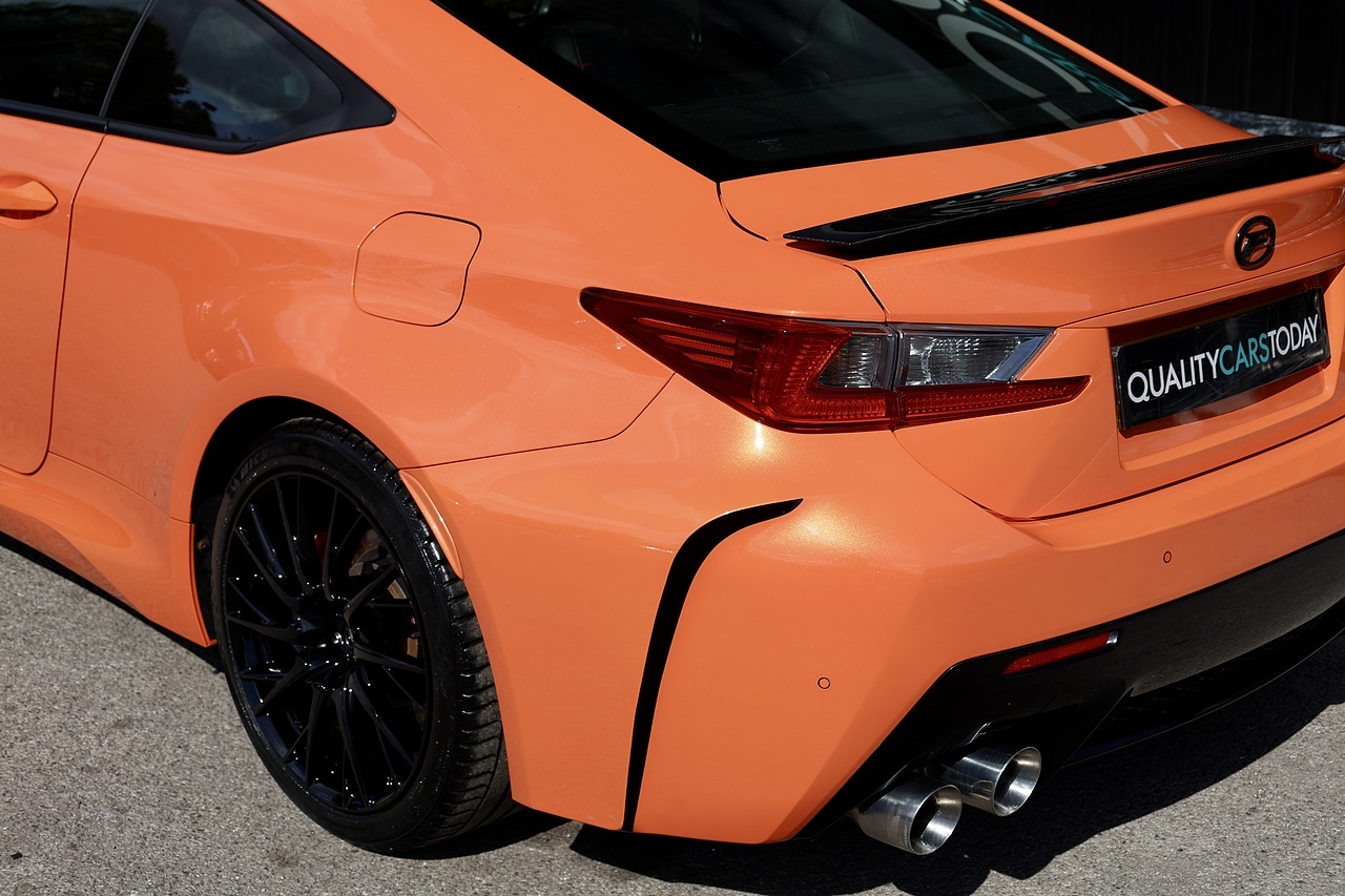 Lexus RC F Carbon Edition Full Lexus Main Dealer + Solar Flare Orange + Very Rare - Large 18