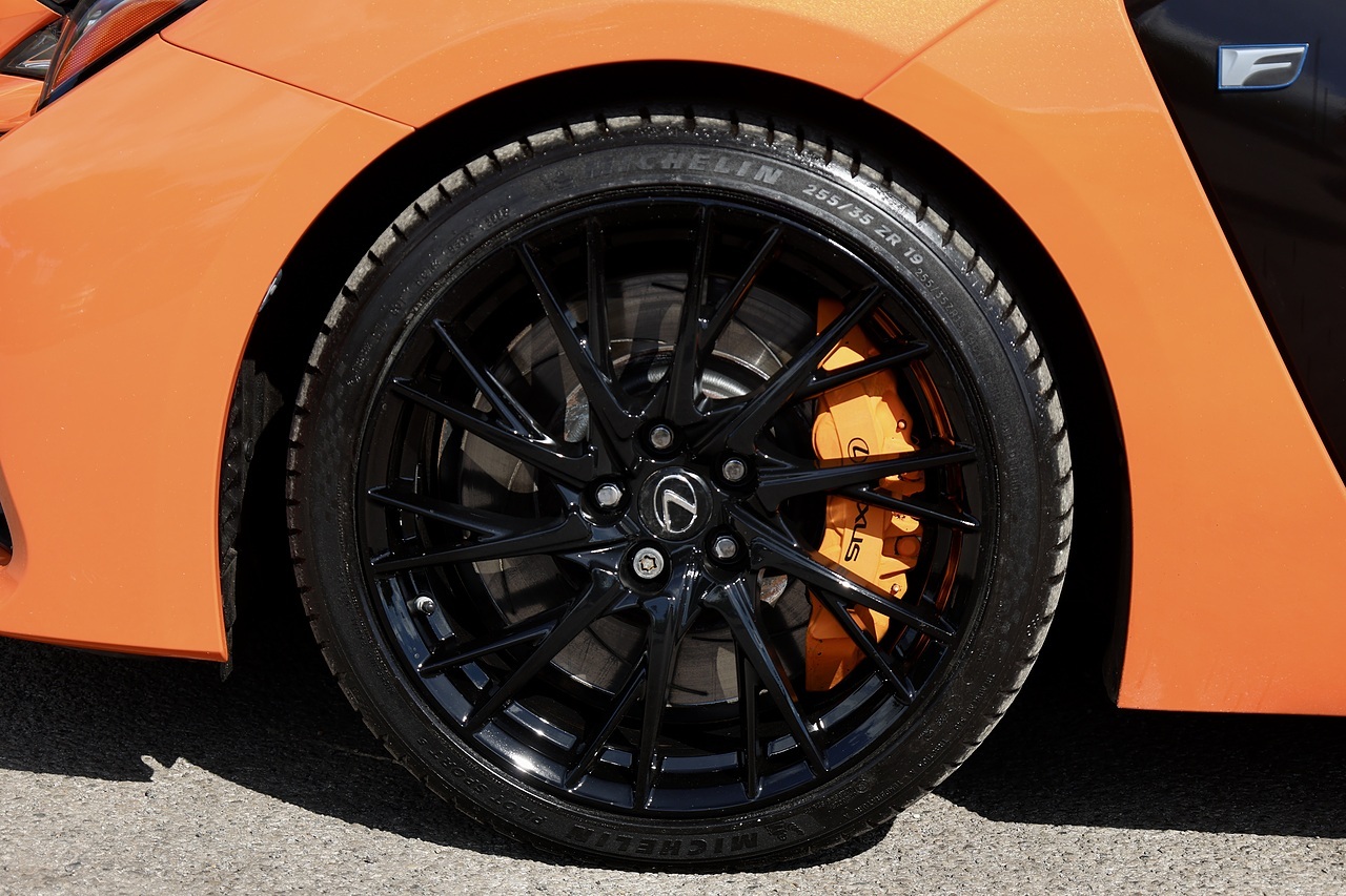 Lexus RC F Carbon Edition Full Lexus Main Dealer + Solar Flare Orange + Very Rare - Large 20
