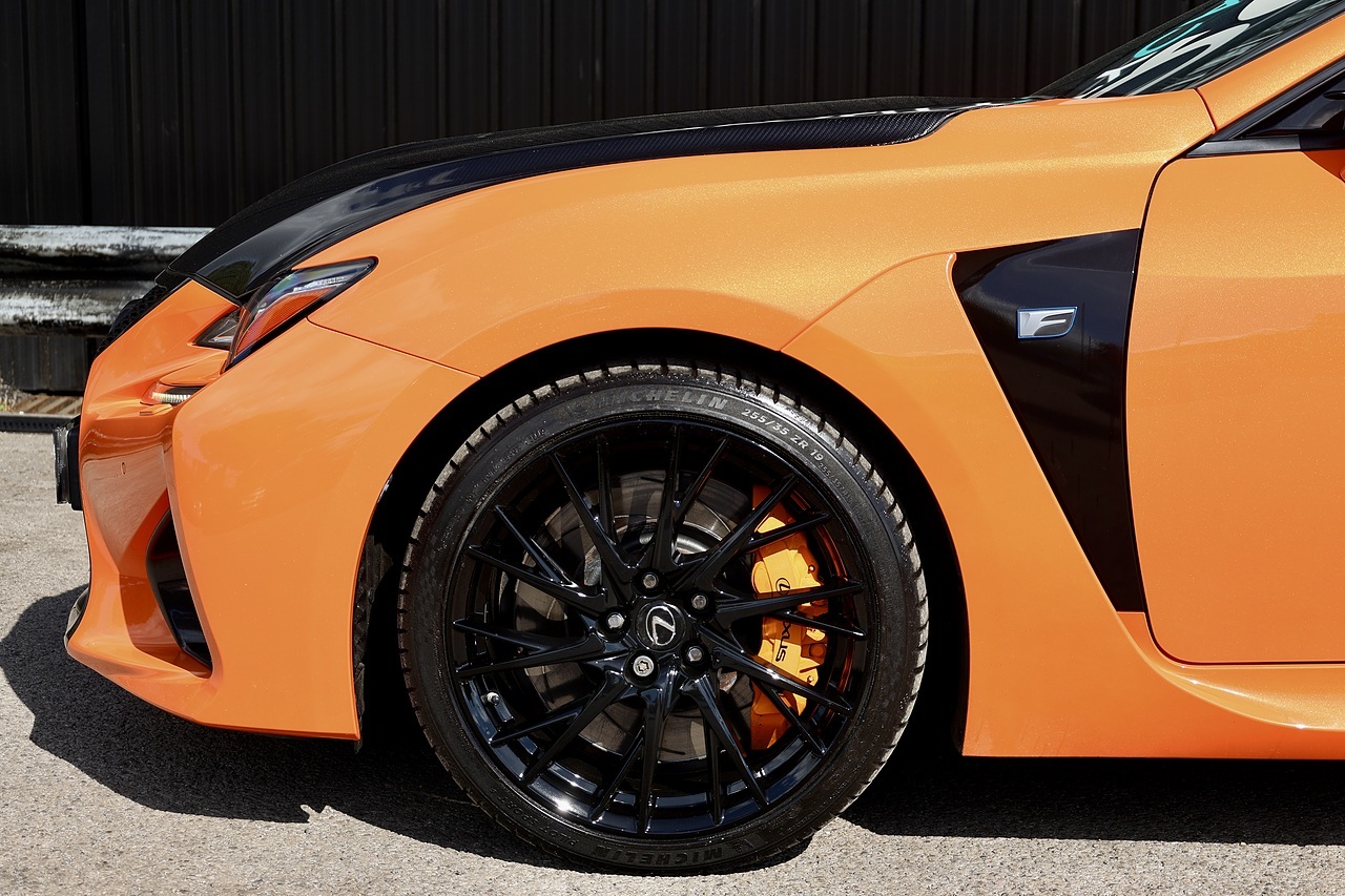 Lexus RC F Carbon Edition Full Lexus Main Dealer + Solar Flare Orange + Very Rare - Large 16