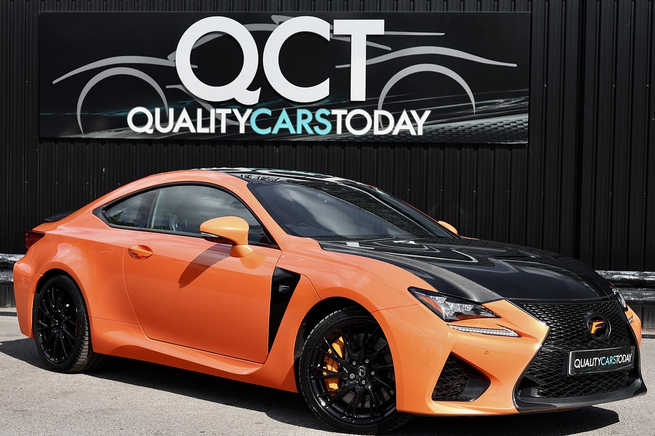 Lexus RC F Carbon Edition Full Lexus Main Dealer + Solar Flare Orange + Very Rare - Large 0