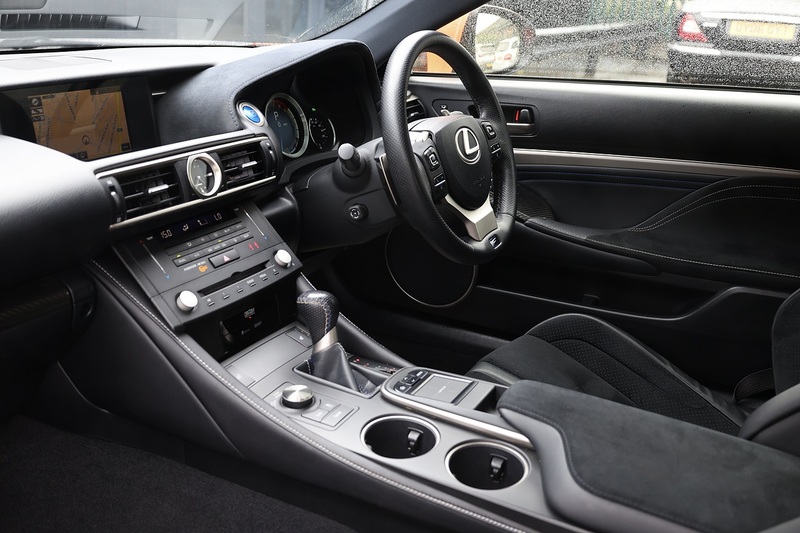 Lexus RC F Carbon Edition Full Lexus Main Dealer + Solar Flare Orange + Very Rare Image 7