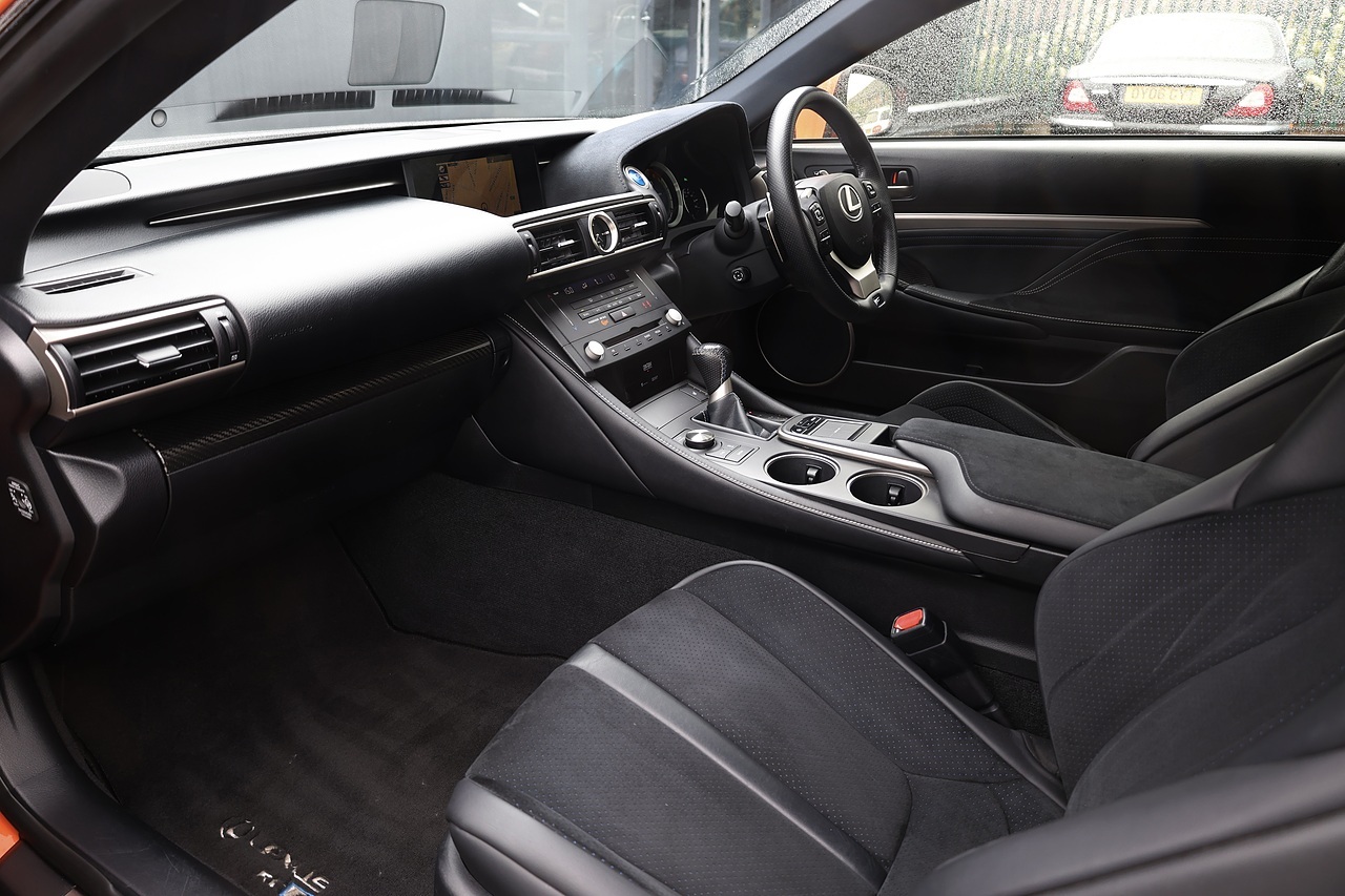 Lexus RC F Carbon Edition Full Lexus Main Dealer + Solar Flare Orange + Very Rare - Large 2