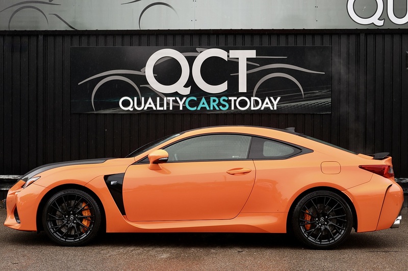 Lexus RC F Carbon Edition Full Lexus Main Dealer + Solar Flare Orange + Very Rare Image 1