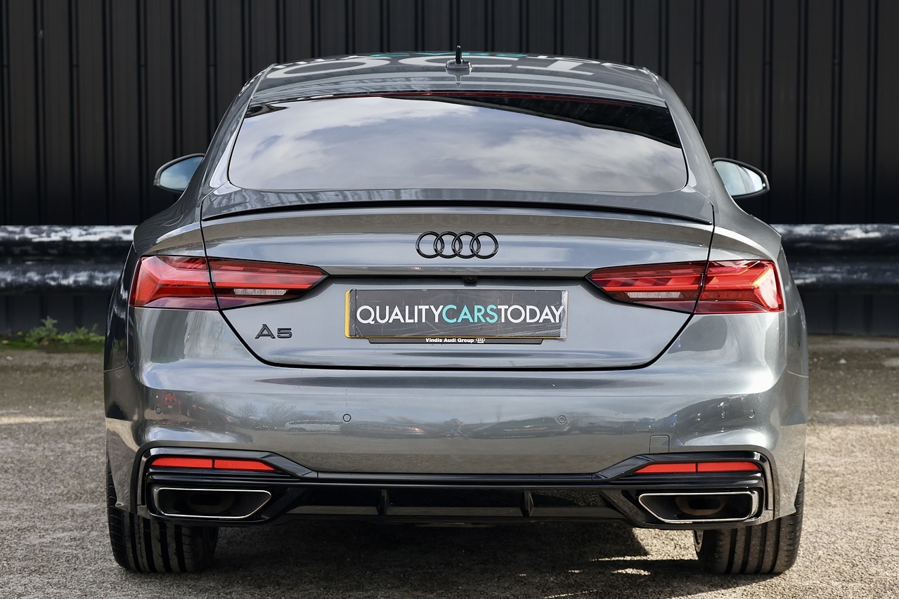 Audi A5 S-Line Black Edition Audi Warranty + Virtual Cockpit + Black Edition - Large 4