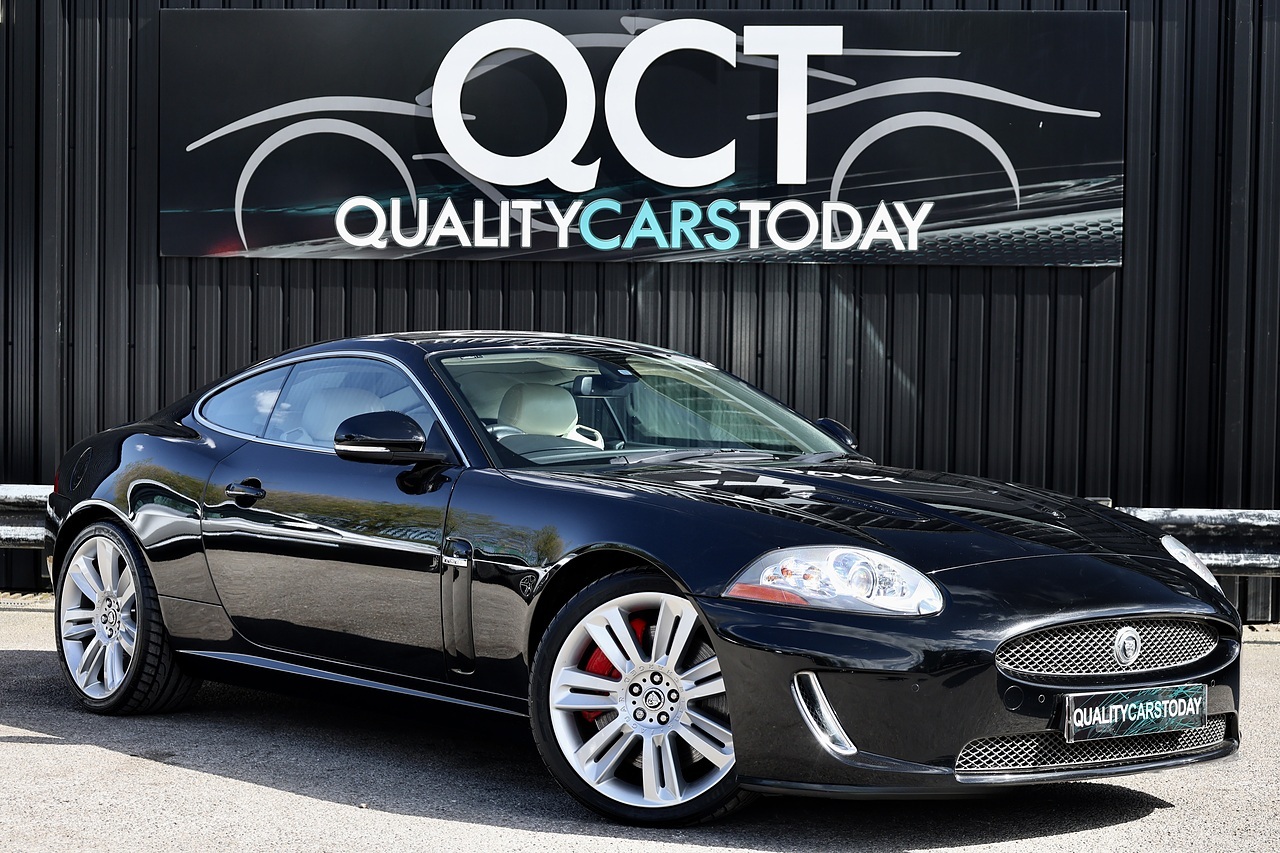 Jaguar XKR Ultimate Black + Ivory Soft Grain + High Spec - Large 0