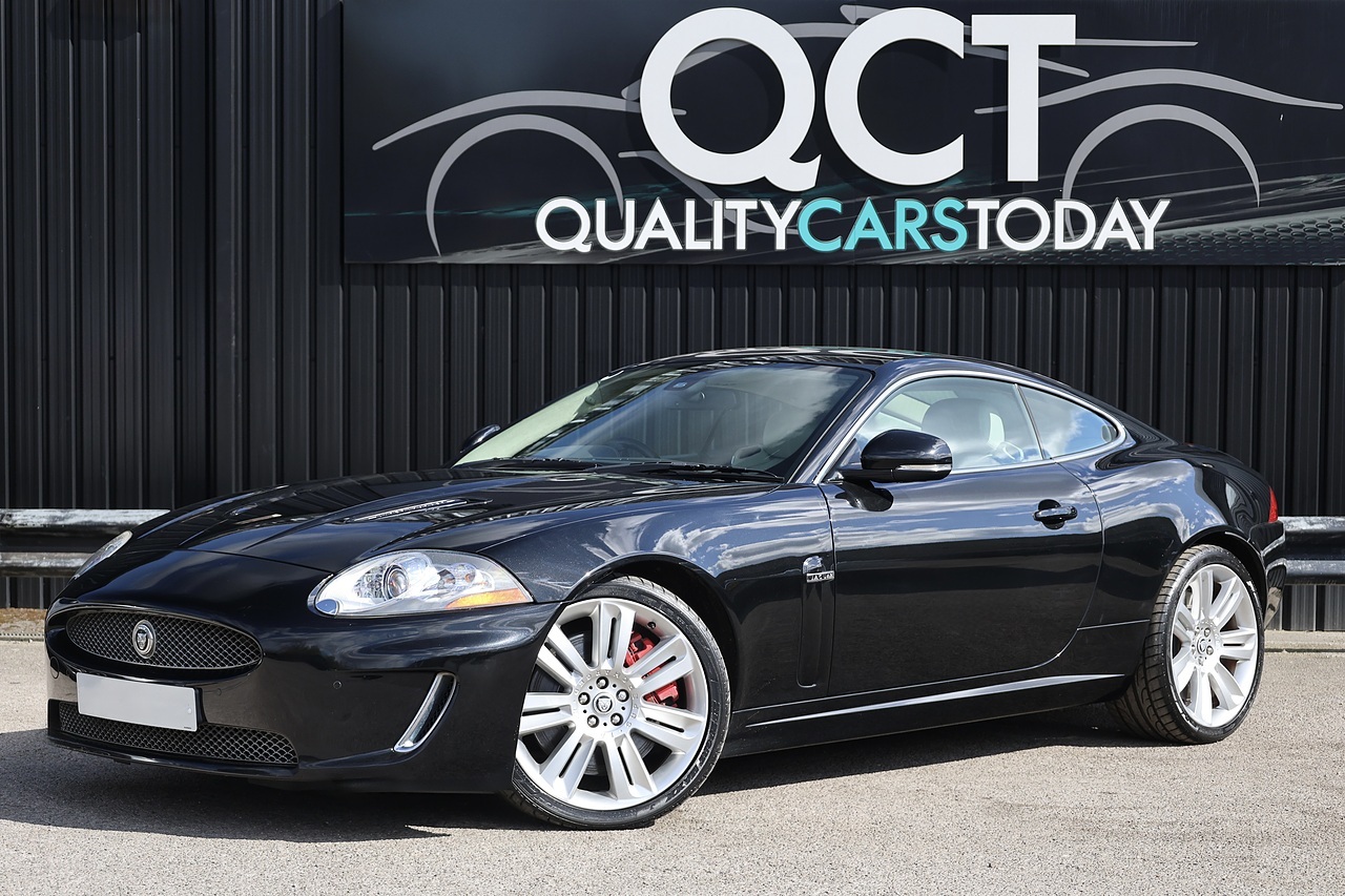 Jaguar XKR Ultimate Black + Ivory Soft Grain + High Spec - Large 9