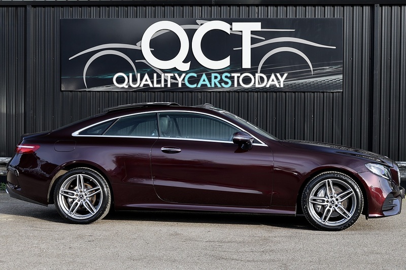 Mercedes-Benz E220d AMG Line Premium Coupe Full Mercedes Main Dealer History + Panoramic Roof Image 1