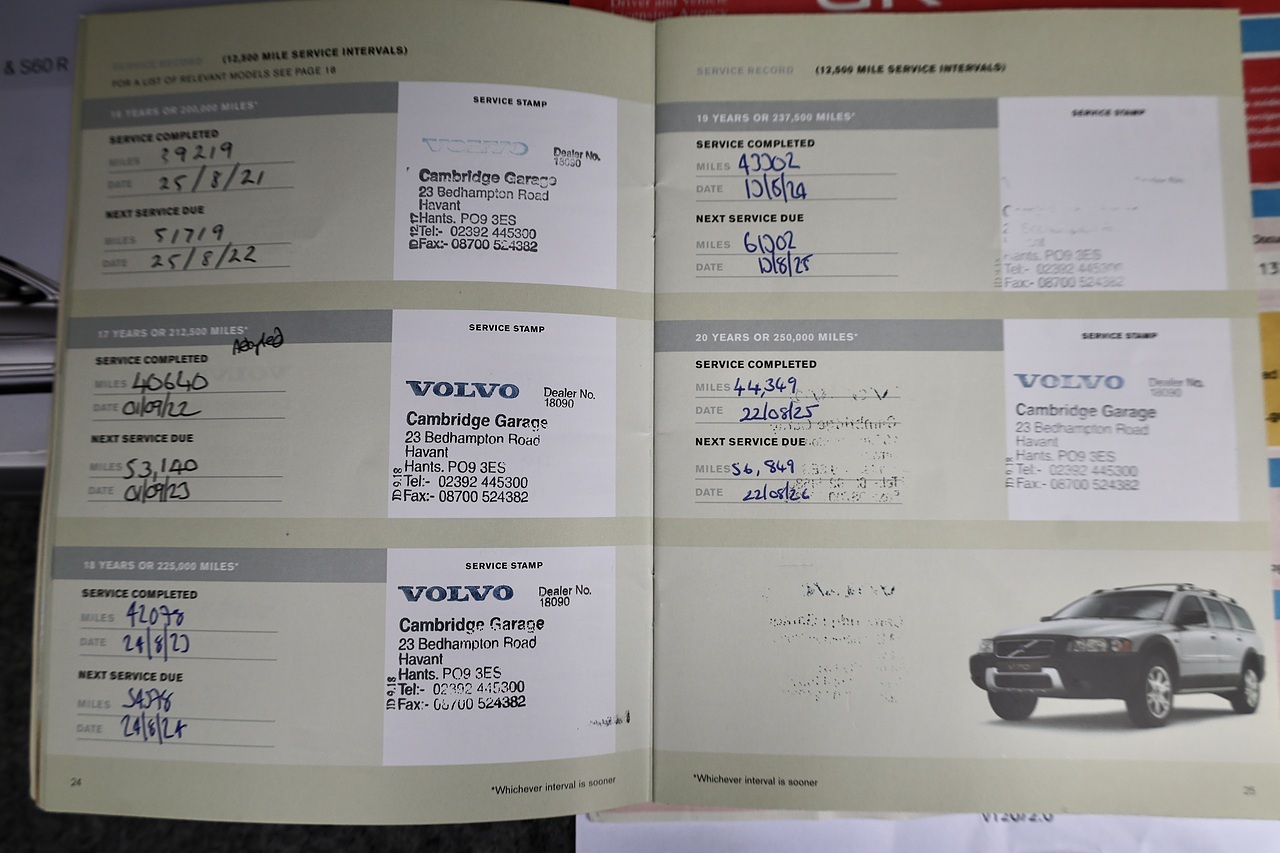 Volvo S60 D5 SE 20 Volvo Main Dealer Services inc.Cambelt - Large 28