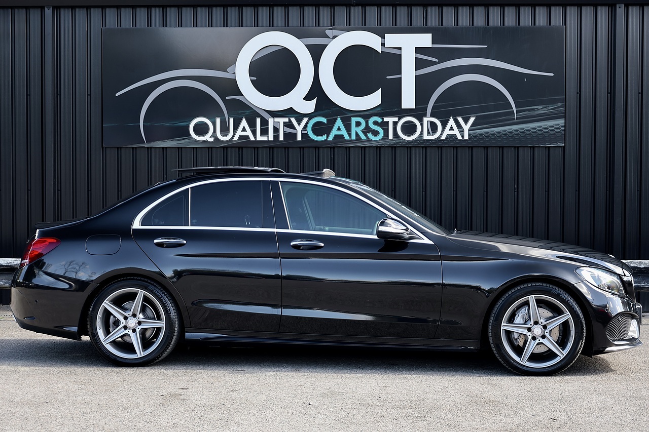 Mercedes-Benz C220d AMG Line Premium Panoramic Roof + Heated Memory Seats + Reverse Camera - Large 5
