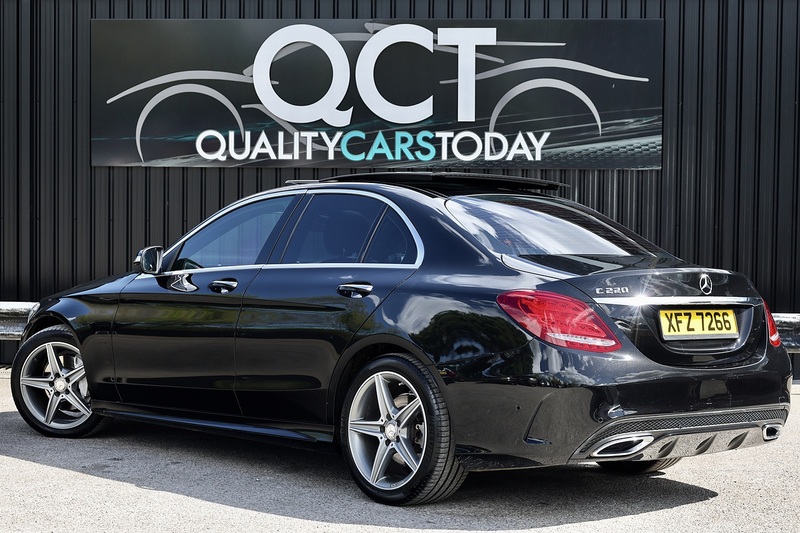 Mercedes-Benz C220d AMG Line Premium Panoramic Roof + Heated Memory Seats + Reverse Camera Image 16
