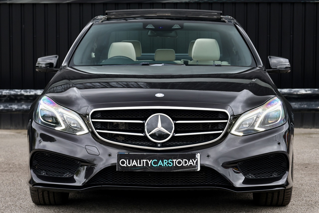 Mercedes-Benz E350 AMG Night Edition Prem+ 1 Owner + Full MB Main Dealer + Designo Paint + Huge Spec - Large 3