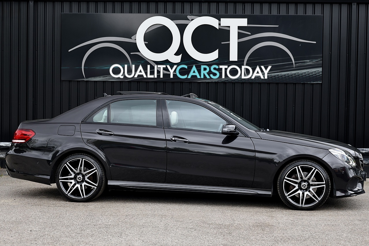 Mercedes-Benz E350 AMG Night Edition Prem+ 1 Owner + Full MB Main Dealer + Designo Paint + Huge Spec - Large 6