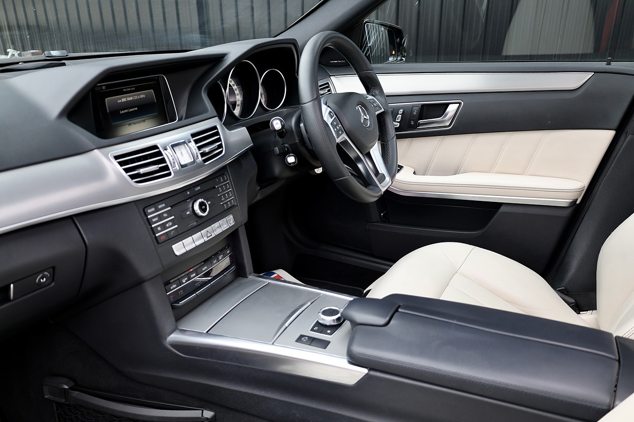 Mercedes-Benz E350 AMG Night Edition Prem+ 1 Owner + Full MB Main Dealer + Designo Paint + Huge Spec - Large 7