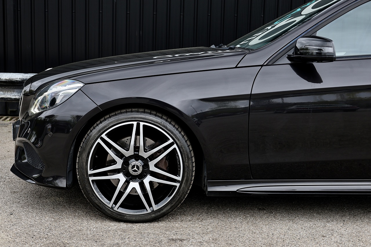 Mercedes-Benz E350 AMG Night Edition Prem+ 1 Owner + Full MB Main Dealer + Designo Paint + Huge Spec - Large 41