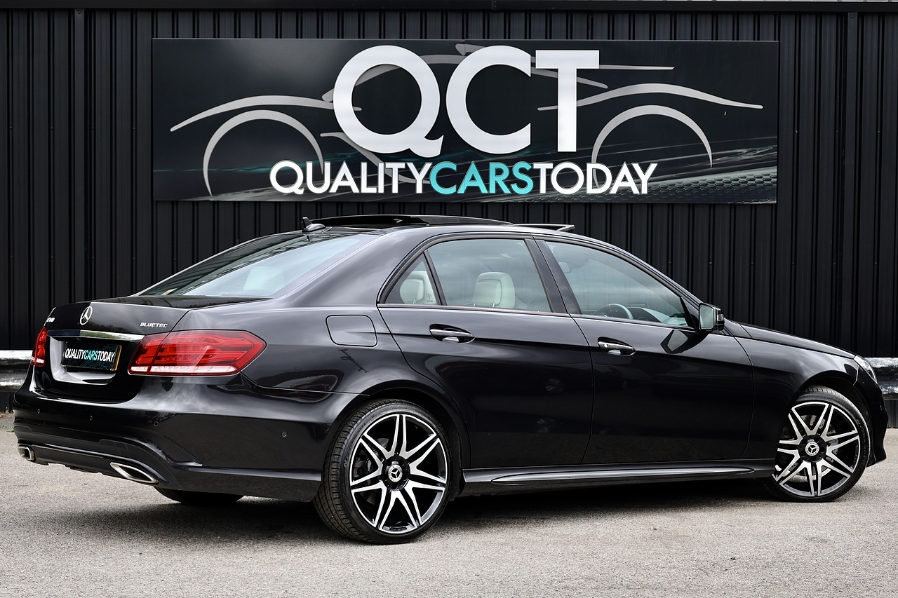 Mercedes-Benz E350 AMG Night Edition Prem+ 1 Owner + Full MB Main Dealer + Designo Paint + Huge Spec - Large 5
