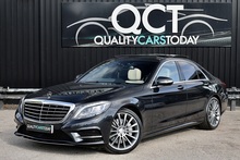 Mercedes-Benz S350d AMG Line Rare Colour + Panoramic Roof + SWB - Thumb 9