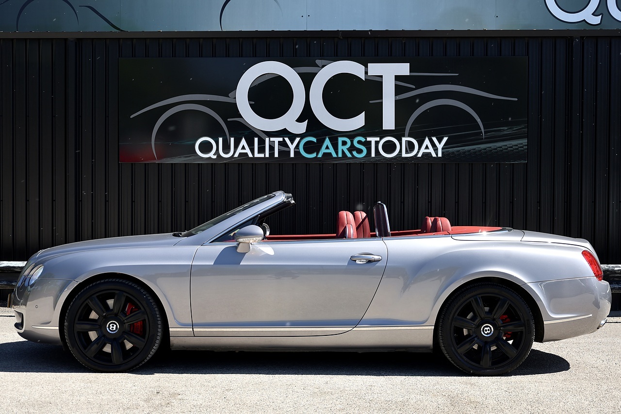 Bentley Continental GTC W12 Silver Tempest + Hot Spur + Piano Black + 16 Services - Large 2