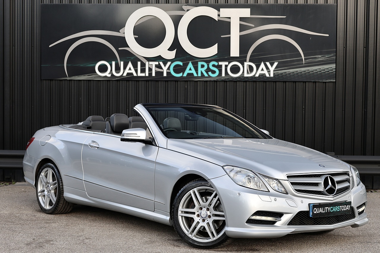 Mercedes-Benz E220 CDI AMG Sport Convertible 1 Former Keeper + Full Service History - Large 0
